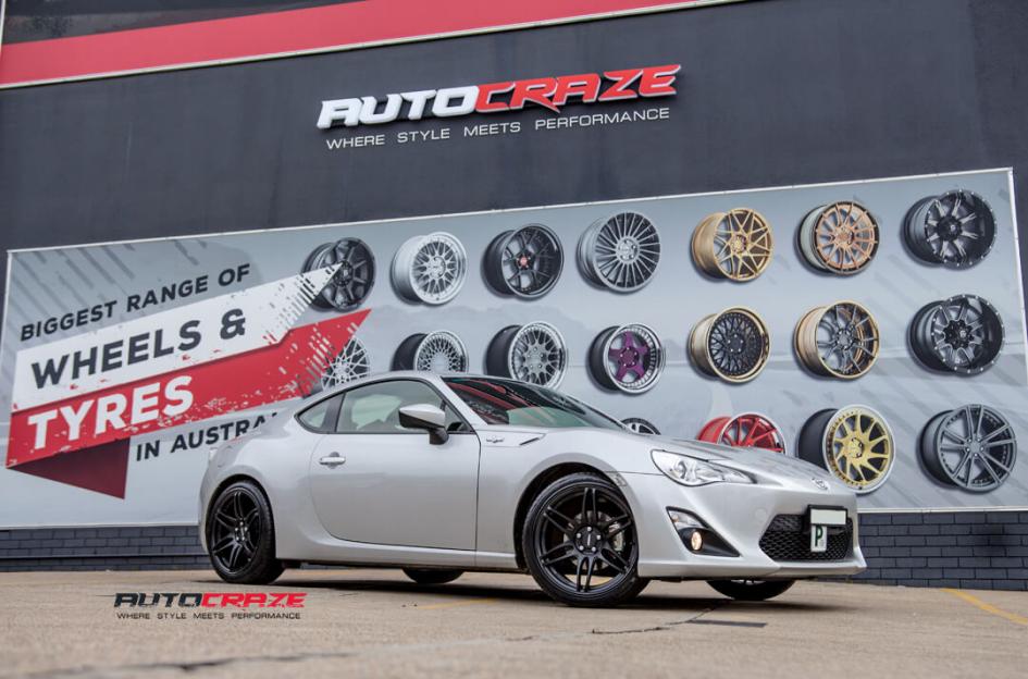 TOYOTA 86 CC02 MATTE BLACK